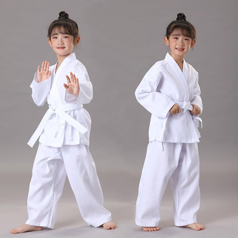 FIGHTSPIRIT Karate Uniform for Kids & Adults Lightweight Student Karate Gi Martial Arts Uniform with White Belt - Image 5